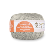 Ажурная (100% мерсеризованный хлопок) 50гр. 280м №181 жемчуг