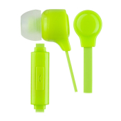 Наушники PERFEO Handy внутриканальные, с микрофоном, зелёные