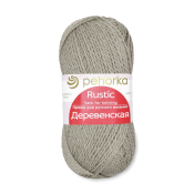 Деревенская (100% шерсть) 100гр. 250м. №181 жемчуг