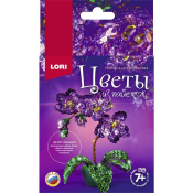 Цв-022 Цветы из пайеток "Орхидея"