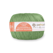 Цветное кружево (100% мерсеризованный хлопок) 50гр. 475м №009 зелёное яблоко Цветное кружево (100% мерсеризованный хлопок) 50гр. 475м №009 зелёное яблоко