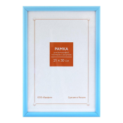 Фоторамка 21x30 Пластик RP  101 голубая