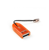 КартРидер SMARTBUY SBR-710-O для Micro SD, оранжевый