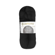 Шерсть для валяния (100% шерсть полутонкая) 50гр., №002 чёрный