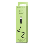 Кабель BOROFONE BX17 Type-C, 1,0м, чёрный