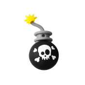 Флеш-карта SMARTBUY 32GB Wild Bomb (Бомба), USB 2.0, сувенирная, черно-серая