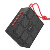 Колонка портативная Bluetooth BOROFONE BR16, 5W, BT V5.1/TWS/USB/TF/FM, чёрная