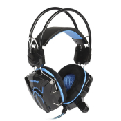 Наушники SMARTBUY SBHG-1000 Snake полноразмерные, игровые, с микрофоном, черно-синие
