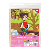 Фц-005 Роспись по дереву. Картина. Царевны "Царевна Дарья"