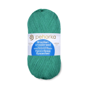 Кроссбред Бразилии (50% меринос + 50% акрил) 100гр. 500м №335 изумруд