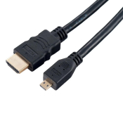 Кабель аудио-видео PERFEO HDMI - MicroHDMI, M-M, v1.4, 2,0м, (H1102)
