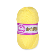 Dora (100% акрил) 100гр. 240м. №028 Жёлтый