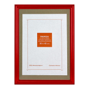 Фоторамка 30x40 Пластик RP  129 красный