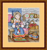 Набор для вышивания Жар-Птица "Искусница" М-042 (17*15см)