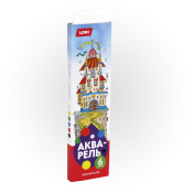 Ал-001 Акварель, 6 цветов, без кисти
