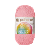 Детский хлопок (100% мерсеризованный хлопок) 100гр. 330м №180 светлая бегония