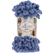 Puffy (100% микрополиэстер) 100г. 9,2м. №374 св.джинса