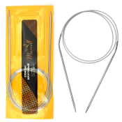 Спицы для вязания круговые на тросике Maxwell D=3,0мм, 120см, металл