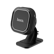 Автомобильный держатель HOCO CA53, магнитный, крепление на панель, чёрный/серый
