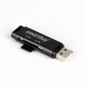 КартРидер SMARTBUY SBR-715-K, универсальный, черный