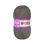 Dora (100% акрил) 100гр. 240м. №014 Серо-коричневый