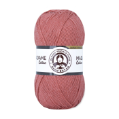 Madame Cotton (49% хлопок + 51% акрил) 100гр. 280м. №043 Бледно красный