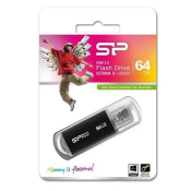 Флеш-карта SILICON POWER 64GB Ultima II-I, USB 2.0, металл, чёрная