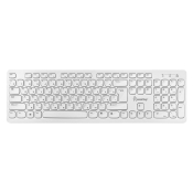 Клавиатура SMARTBUY SBK-252AG-W, USB, беспроводная, мультимедийная, белая