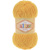 Softy (100% микрополиэстер) 50гр. 115м. №216 жёлтый