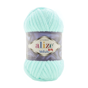 Velluto (100% микрополиэстер) 100г. 68м. №015 водяная зелень