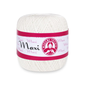 Maxi (100% хлопок) 100гр. 565м. №0003 Белый