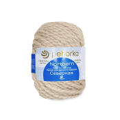 Северная (30% ангора + 30% полутонкая шерсть + 40% высокообъемный акрил) 50гр. 50м №442 натуральный