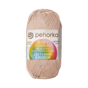 Детский хлопок (100% мерсеризованный хлопок) 100гр. 330м №003 св.бежевый