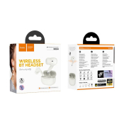 Наушники HOCO EQ24 TWS Bluetooth 5.4, беспроводные, внутриканальные, ANC, золотые