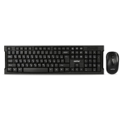 Клавиатура+мышь SMARTBUY SBC-116377AG, беспроводная, черная
