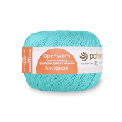 Ажурная (100% мерсеризованный хлопок) 50гр. 280м №063 льдинка