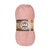 Merino Gold 200 (49% шерсть меринос + 51% акрил) 100гр. 200м. №124 Розовый беж