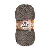 Merino Gold 200 (49% шерсть меринос + 51% акрил) 100гр. 200м. №014 Серо-коричневый