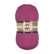Angora (80% акрил + 10% меринос + 10% мохер) 100гр. 550м. №051 Темно сливовый