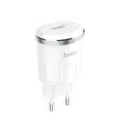 Адаптер HOCO  C37A USB, 2,4A, белый