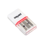 КартРидер PERFEO PF-VI-R008 для Micro SD, белый