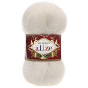 Kid Royal (62% кид мохер + 38% полиамид) 50гр. 500м. №062 светло-молочный