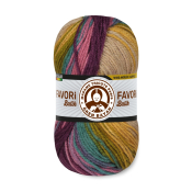Favori Batik (100% акрил) 100гр. 210м. №900 меланж