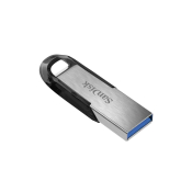 Флеш-карта SANDISK 128GB CZ73 Ultra Flair, USB 3.0 металл, черная