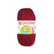 Школьная (100% акрил) 50гр. 150м №007 бордо
