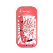 Наушники AUDIO ENERGY ZY-3906 внутриканальные, чёрно-красные