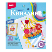 Квл-030 Квиллинг панно "Десерт"
