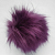 Помпон из искусственного меха (12 см) №57 лиловый