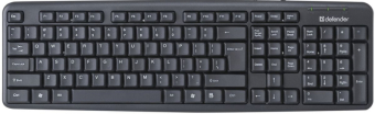 Клавиатура DEFENDER Element HB-520, USB, чёрная 1
