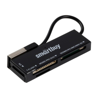 КартРидер SMARTBUY SBR-717-K, универсальный, чёрный 1